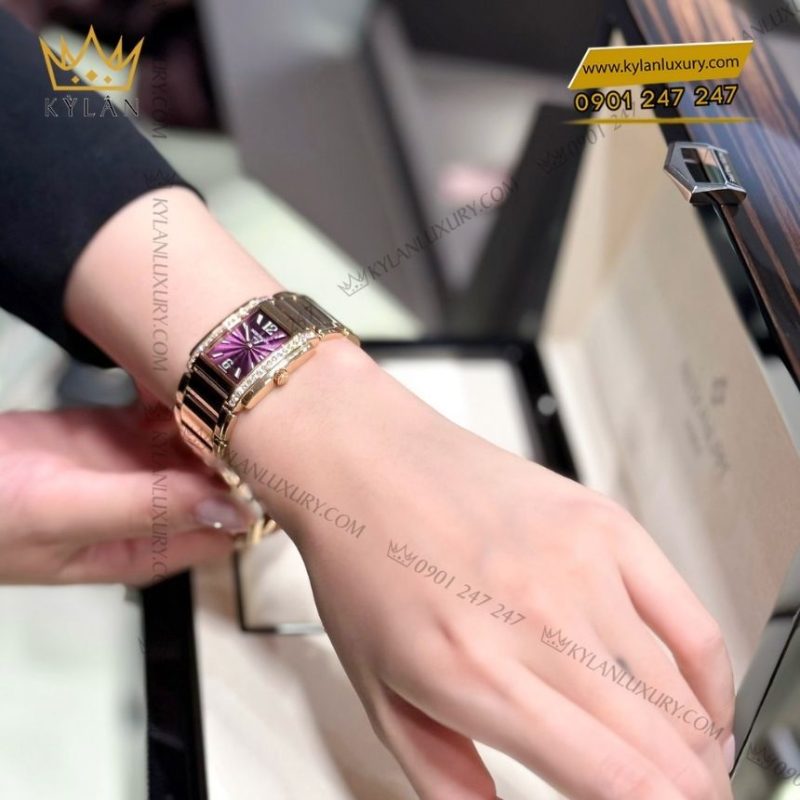 Đồng hồ Patek Philippe Twenty4 vàng hồng tím 4910/1201R-010