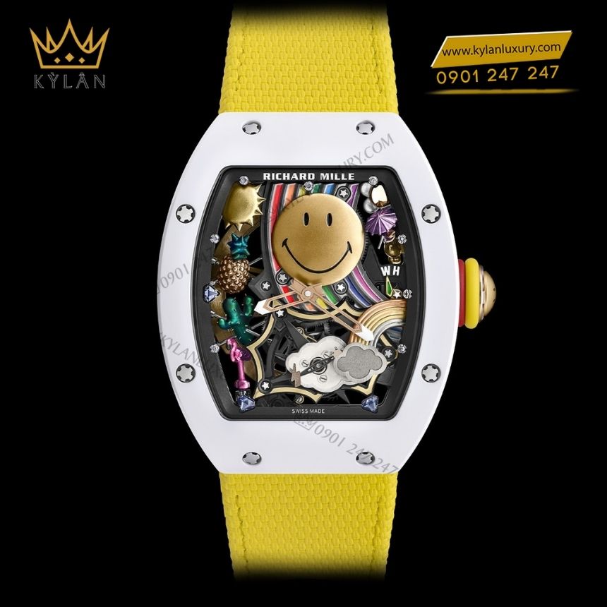 Kỳ Lân Luxury richard mille rm 88 automatic tourbillon smiley 3 Đồng hồ Richard Mille RM 88 Automatic Tourbillon Smiley
