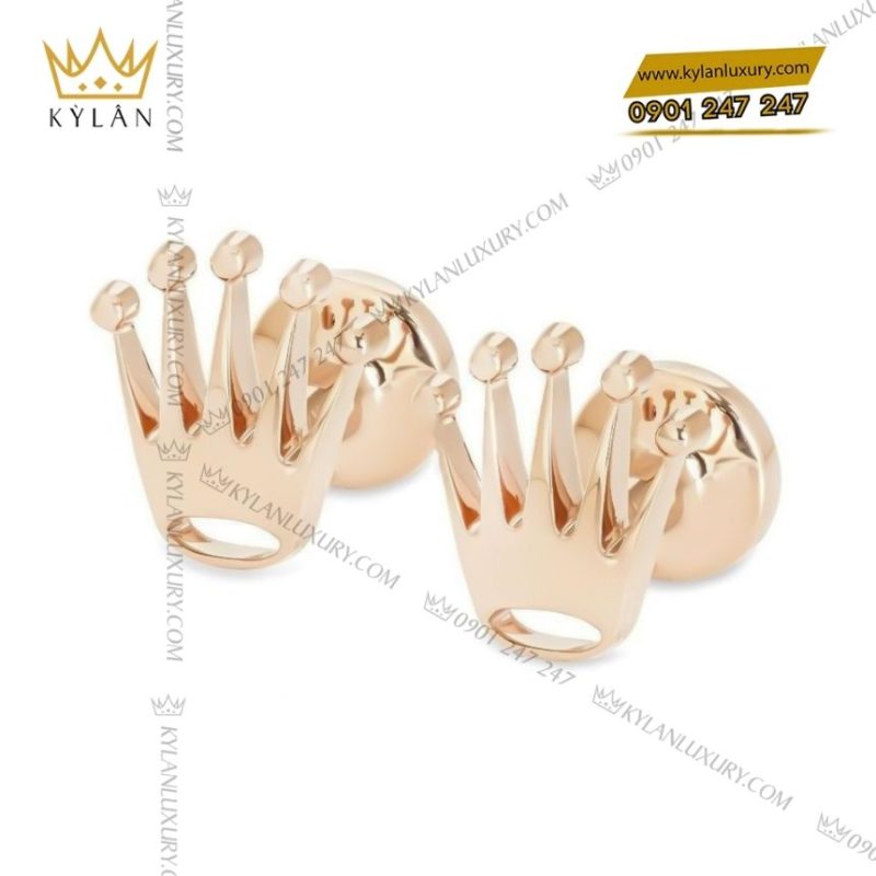 Rolex Cufflinks vàng hồng A1015