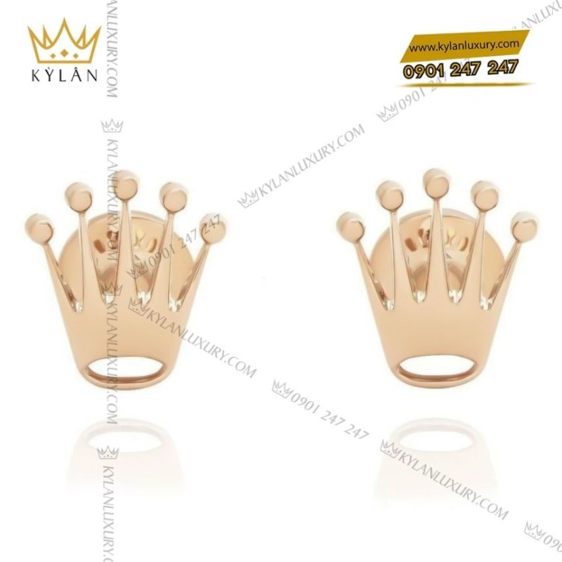Rolex Cufflinks vàng hồng A1015