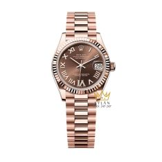 Đồng hồ Rolex Datejust 31 chocolate cọc La Mã 278275-0025