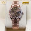 Đồng hồ Rolex Datejust 31 vàng hồng chocolate 278275-0025