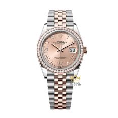 Đồng hồ Rolex Datejust 36 hồng kim cương 126281RBR-0015