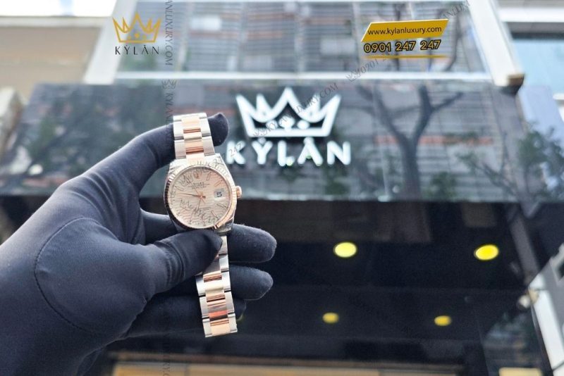Đồng hồ Rolex Datejust 36 mặt xếp gạch 126331-0034