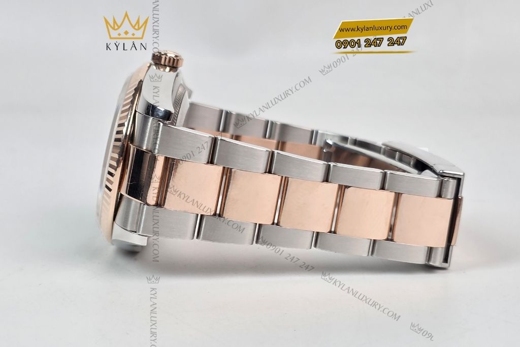 Kỳ Lân Luxury rolex datejust 36 126331 0034 8 Đồng hồ Rolex Datejust 36 mặt xếp gạch 126331-0034