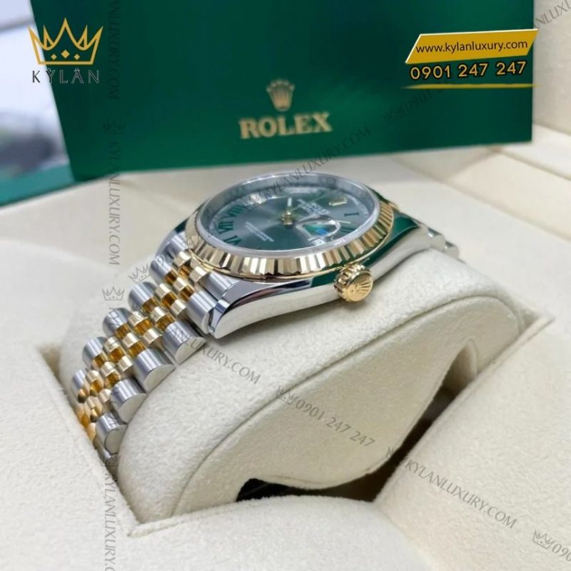 Đồng hồ Rolex Datejust 36 demi xám La Mã 126233-0035