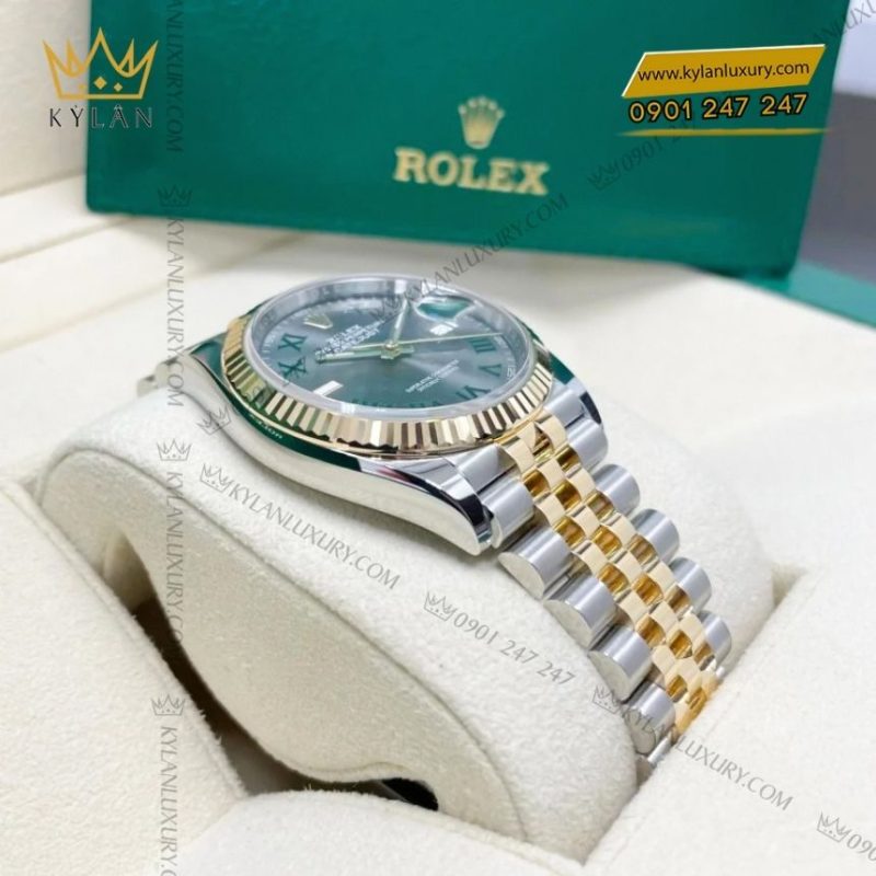 Đồng hồ Rolex Datejust 36 demi xám La Mã 126233-0035