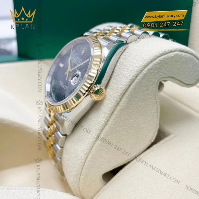 Đồng hồ Rolex Datejust 36 demi xám La Mã 126233-0035