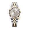Đồng hồ Rolex Datejust 36 demi mặt số bạc 126233-0031