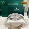 Đồng hồ Rolex Datejust 36 mặt số bạc vành kim 126283RBR-0017