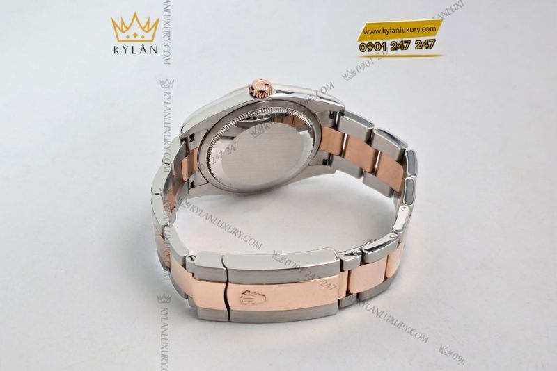 Đồng hồ Rolex Datejust 36 demi vàng hồng vi tính 126231