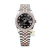Đồng hồ Rolex Datejust 36 đen vành kim 126281RBR-0007