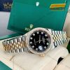 Đồng hồ Rolex Datejust 36 đen vành kim 126283RBR-0007