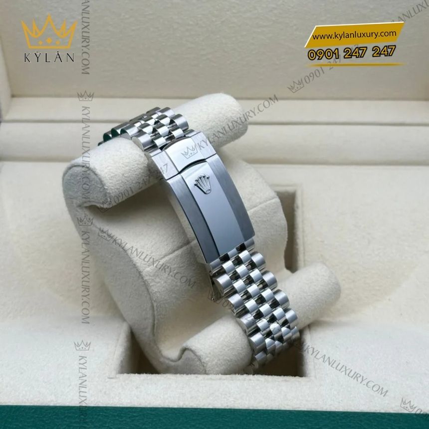 Kỳ Lân Luxury rolex datejust 36 mat so den 126200 0003 3 Đồng hồ Rolex Datejust 36 mặt số đen 126200-0003