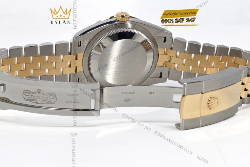 Đồng hồ Rolex Datejust 36 MOP vành kim 126283RBR-0009