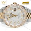 Đồng hồ Rolex Datejust 36 MOP vành kim 126283RBR-0009