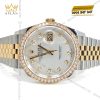 Đồng hồ Rolex Datejust 36 MOP vành kim 126283RBR-0009