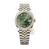 Đồng hồ Rolex Datejust 36 olive vành kim 126283RBR-0011