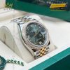 Đồng hồ Rolex Datejust 36 olive vành kim 126283RBR-0011