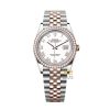 Đồng hồ Rolex Datejust trắng kim cương 126281RBR-0003
