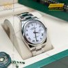 Đồng hồ Rolex Datejust 36 trắng La Mã vành trơn 126200-0008