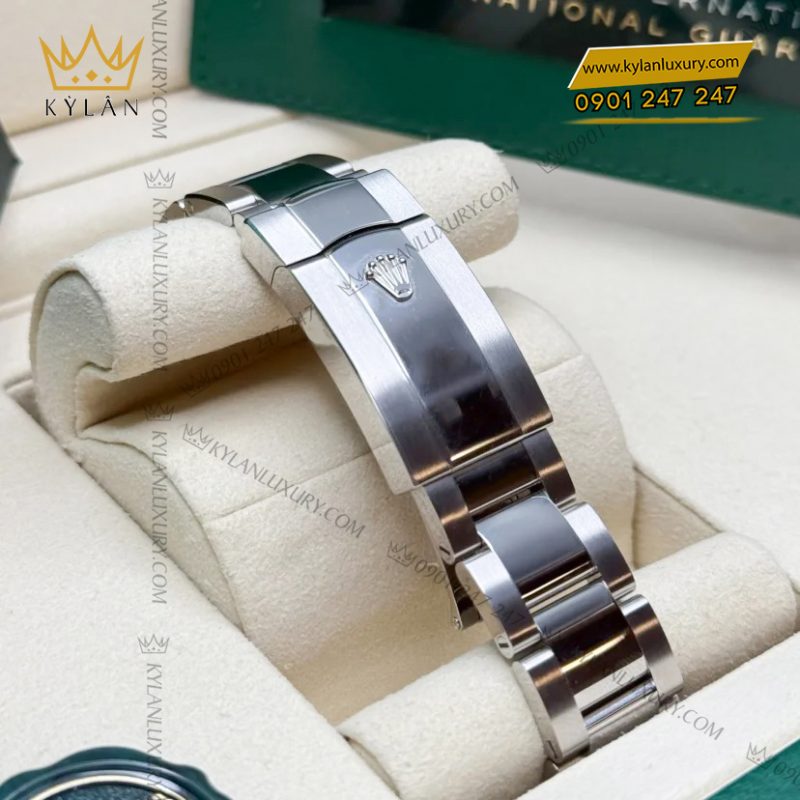 Đồng hồ Rolex Datejust 36 trắng La Mã vành trơn 126200-0008