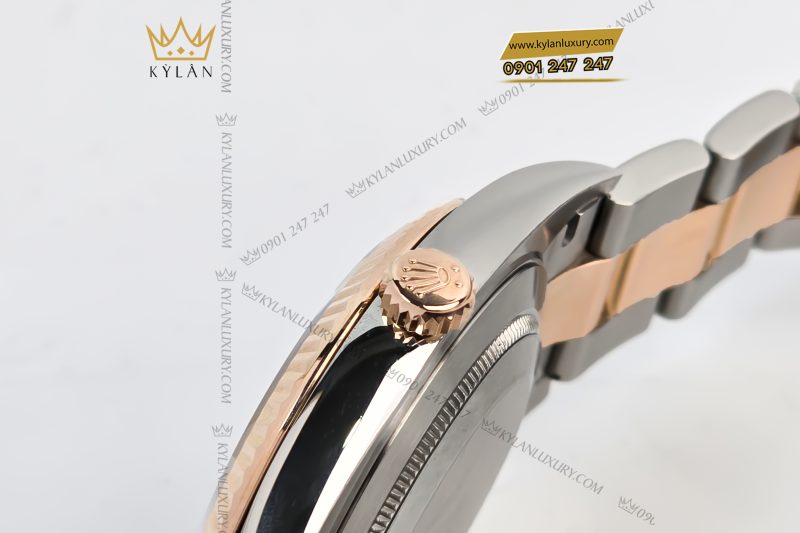 Đồng hồ Rolex Datejust 41 Sundust cọc kim cương 126331-0007