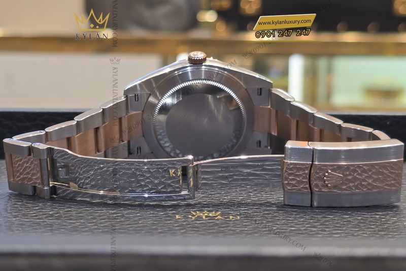 Đồng hồ Rolex Datejust 41 Sundust cọc kim cương 126331-0007