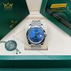 Đồng hồ Rolex Datejust 41 xanh dương La Mã 126300-0018