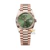 Đồng hồ Rolex Day-Date 36 Olive La Mã 128235-0089