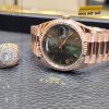 Đồng hồ Rolex Day-Date 36 Olive La Mã 128235-0089