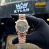 Đồng hồ Rolex Day-Date 36 Olive La Mã 128235-0089