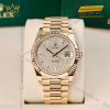 Đồng hồ Rolex Day‑Date 40 vàng vàng mặt kim cương 228238-0054