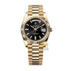 Đồng hồ Rolex Day Date 40 vàng vàng mặt số đen 228238-0004