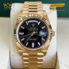 Đồng hồ Rolex Day Date 40 vàng vàng mặt số đen 228238-0004