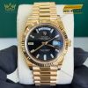 Đồng hồ Rolex Day Date 40 vàng vàng mặt số đen 228238-0004