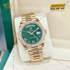 Đồng hồ Rolex Day-Date 40 xanh lá La Mã 228348RBR-0040
