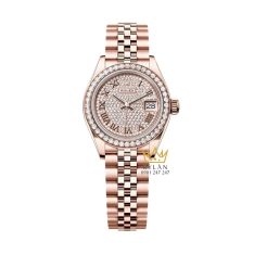 Đồng hồ Rolex Lady Datejust 28 mặt kim cương 279135RBR-0022