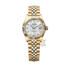 Đồng hồ Rolex Lady Datejust 28 vàng vàng ngọc trai 279178-0025
