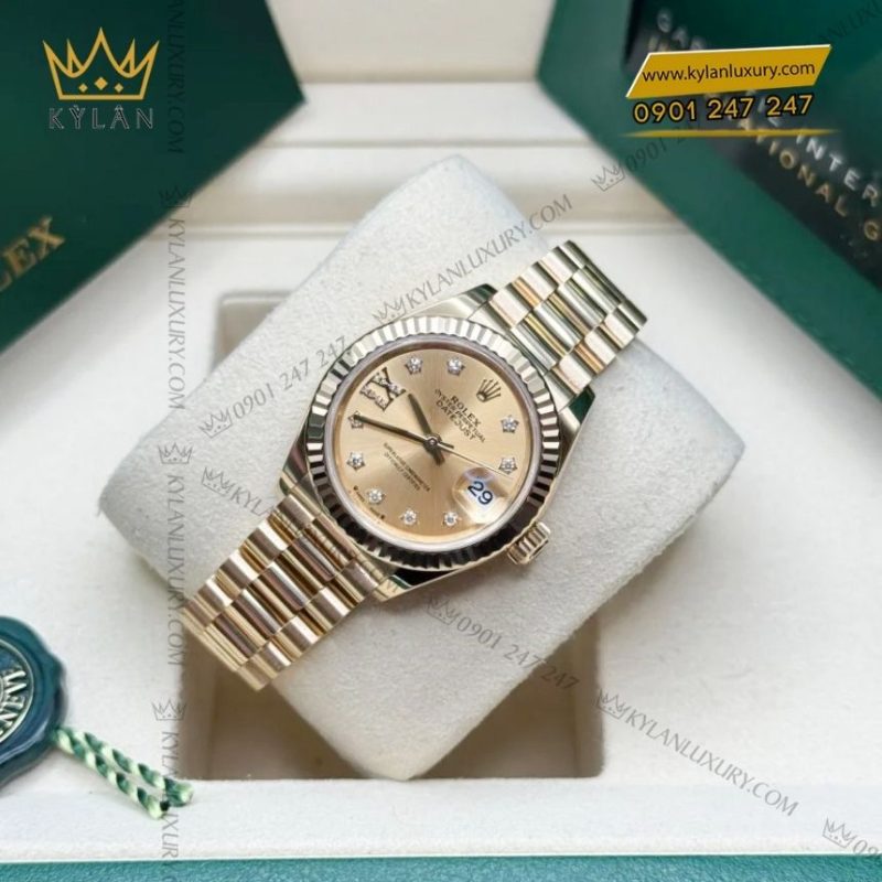 Đồng hồ Rolex Lady Datejust 28 vàng vàng 279178-0013