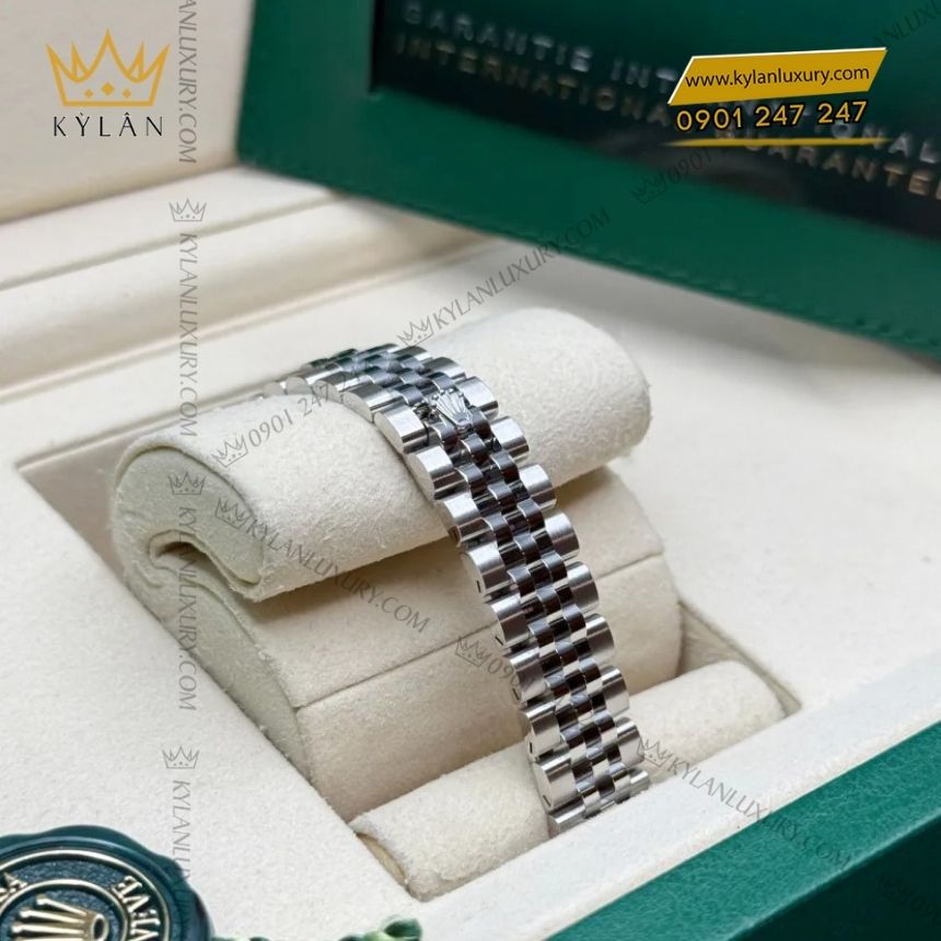 Kỳ Lân Luxury rolex lady datejust hong kim cuong 279174 0003 12 Đồng hồ Rolex Lady Datejust hồng cọc kim cương 279174-0003