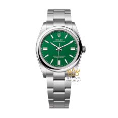 Đồng hồ Rolex Oyster Perpetual 36 mặt xanh lục 126000-0005