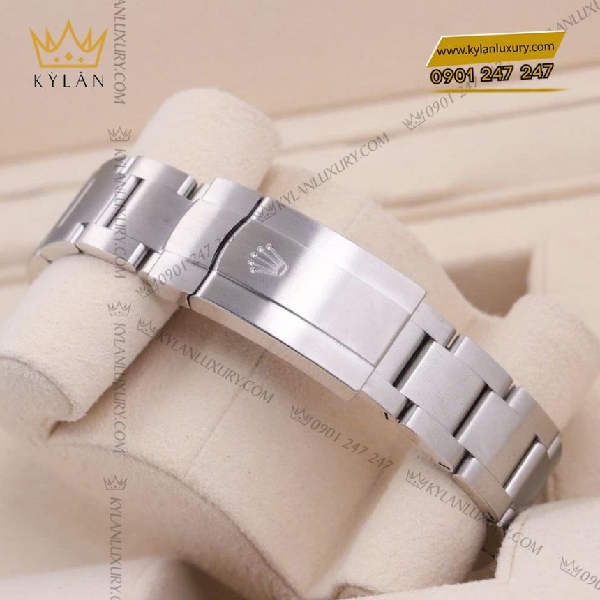 Kỳ Lân Luxury rolex oyster perpetual 36 126000 0006 4 Đồng hồ Rolex Oyster Perpetual 36 xanh ngọc 126000-0006