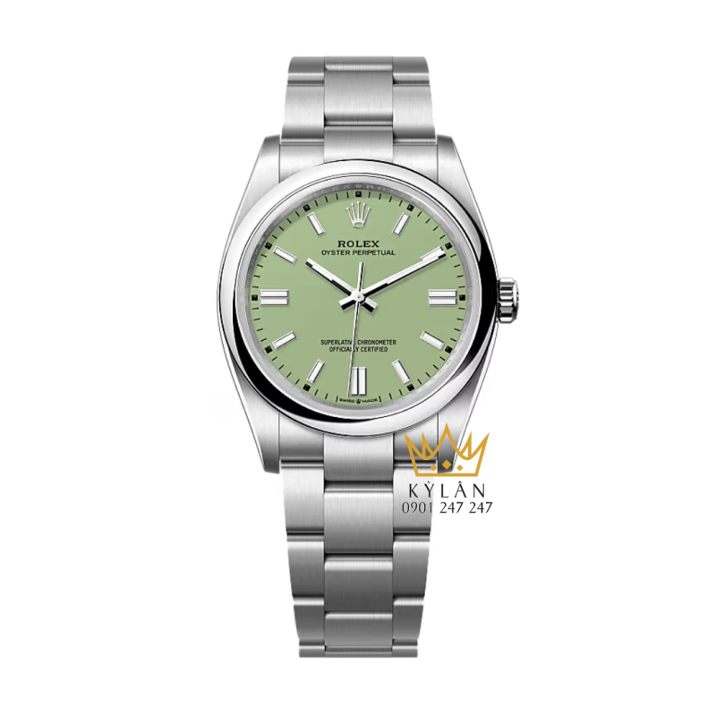 Đồng hồ Rolex Oyster Perpetual 36 mặt số pistachio 126000-0011