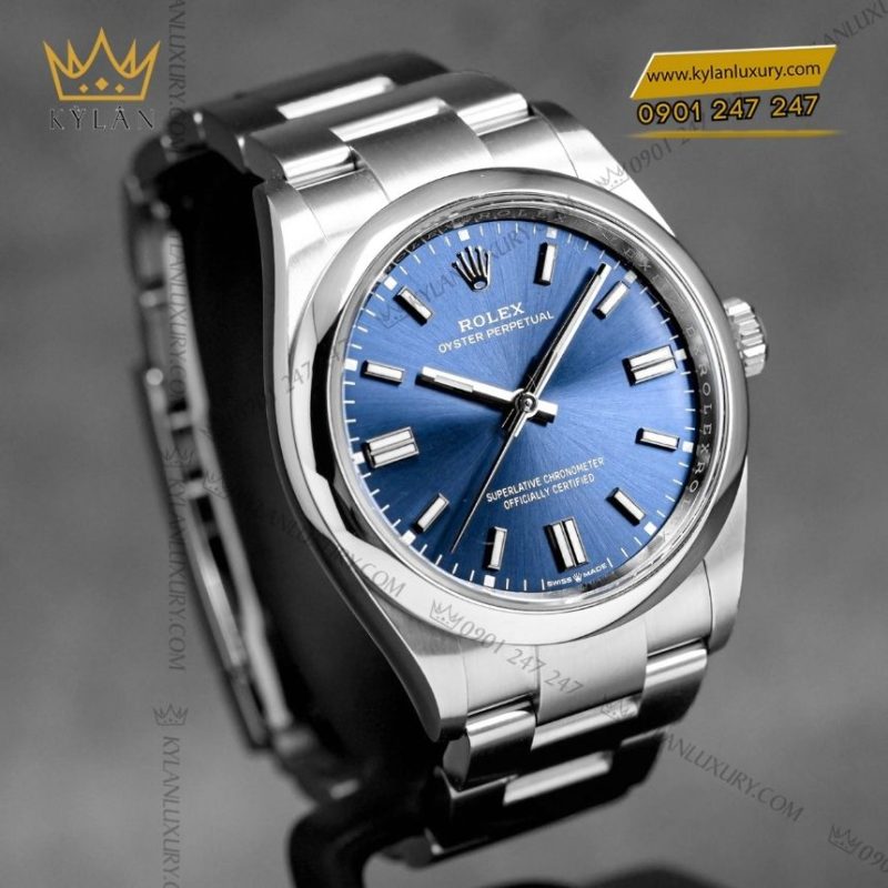 Đồng hồ Rolex Oyster Perpetual 36 mặt xanh dương 126000-0015