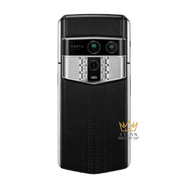 Điện thoại Vertu Agent Q Set Black Quilted Stitch Pure Black Calf 1TB