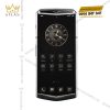 Điện thoại Vertu Agent Q Set Black Quilted Stitch Pure Black Calf 1TB