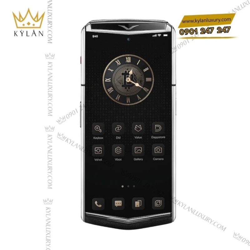 Điện thoại Vertu Agent Q Set Black Quilted Stitch Pure Black Calf 1TB