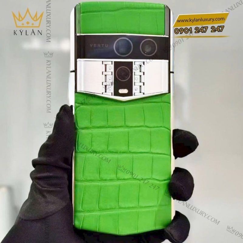 Điện thoại Vertu Agent Q Bamboo Green Alli 1TB