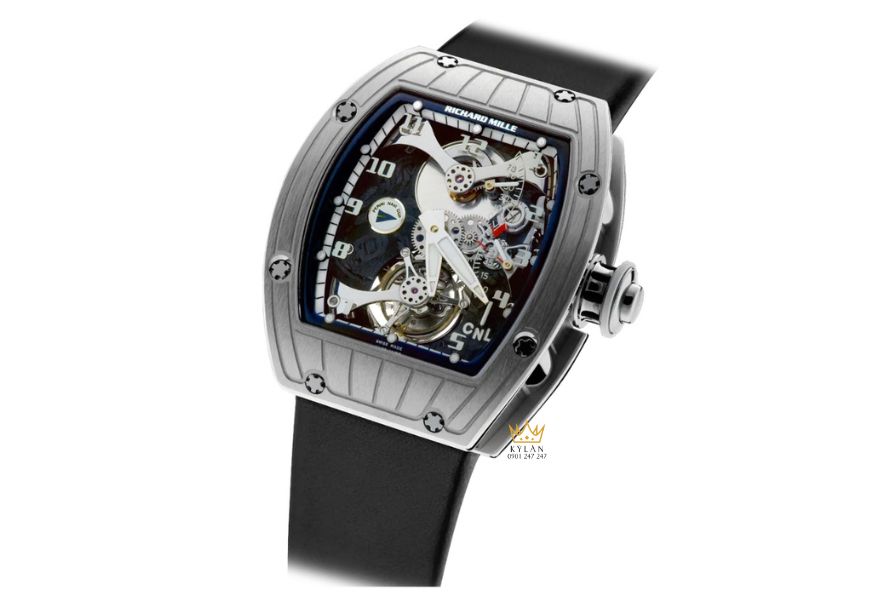 Richard Mille RM 014 Tourbillon Marine Manual Winding 2 Đồng hồ Richard Mille RM 014 Manual Winding Tourbillon Marine bằng bạch kim với thiết kế lấy cảm hứng từ đại dương và hàng hải
